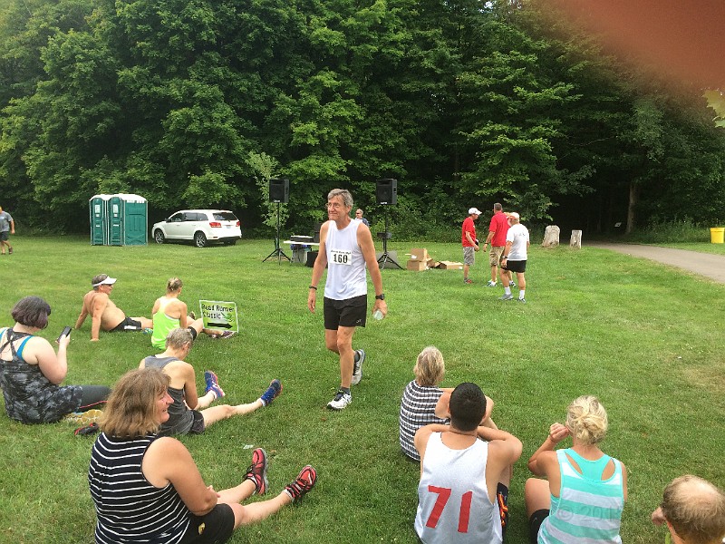 2015 Road Runner Classic 8K 196.JPG - 2015 Road Runner Classic 8K run at Maybury State Park outside Northville Michigan on July 25, 2015.